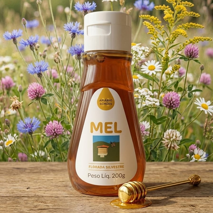 Mel Florada Silvestre - Bisnaga 200g